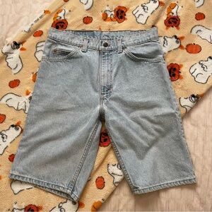 Levi’s Orange Tab jean shorts